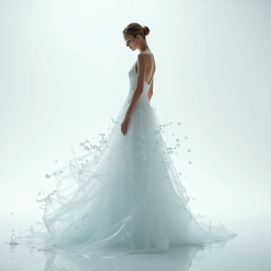 Water Dress AI Art